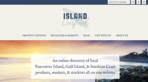 screenshot of website designed by Vancouver Island web designer in Qualicum Beach Paradise West
